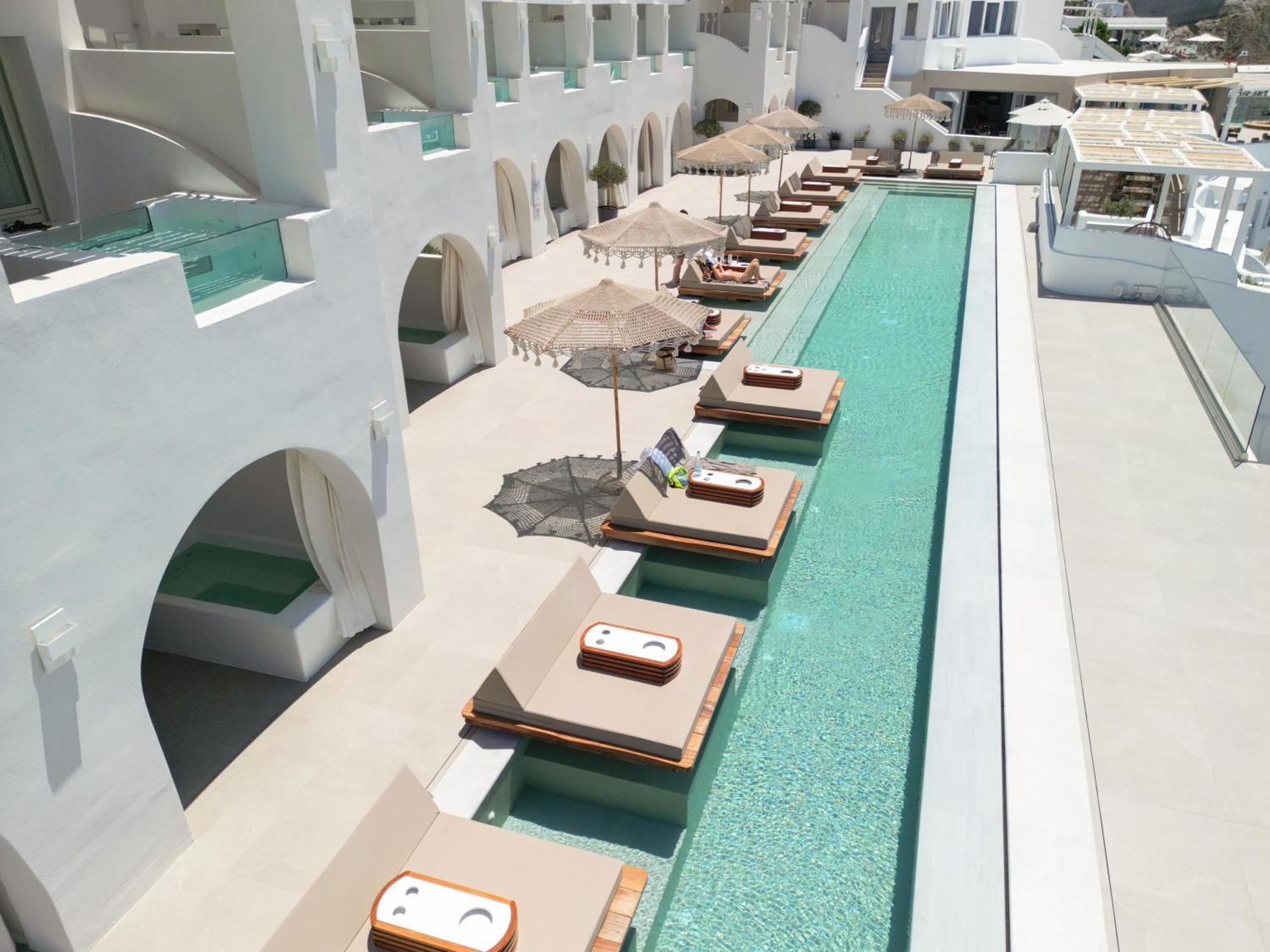 Apeiron Blue Santorini - Sustainable Adults Only 14 Plus Фіра Екстер'єр фото
